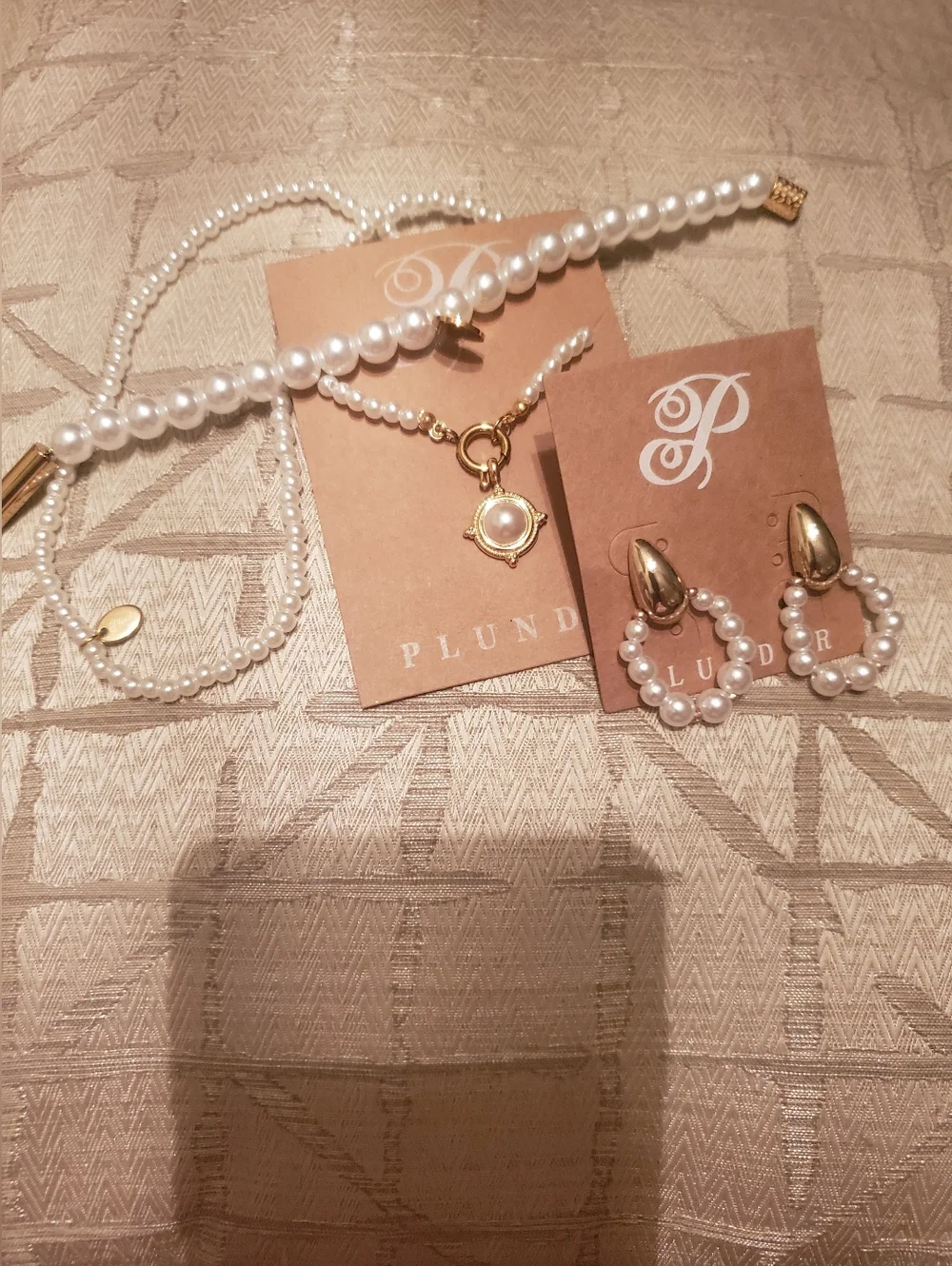 Plunder necklace bracelet